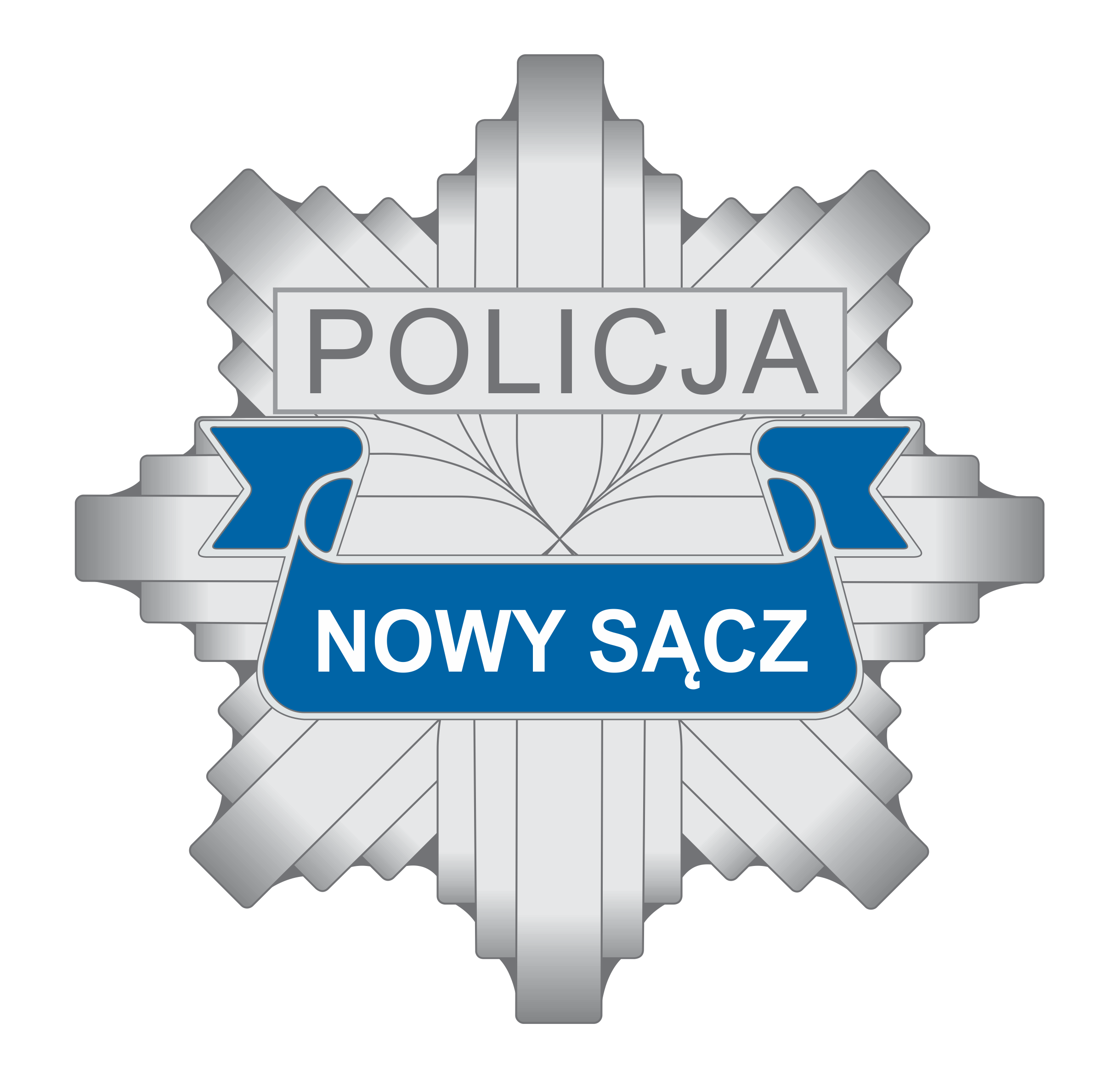 logo Komendy Miejskiej Policji w Nowym Sączu